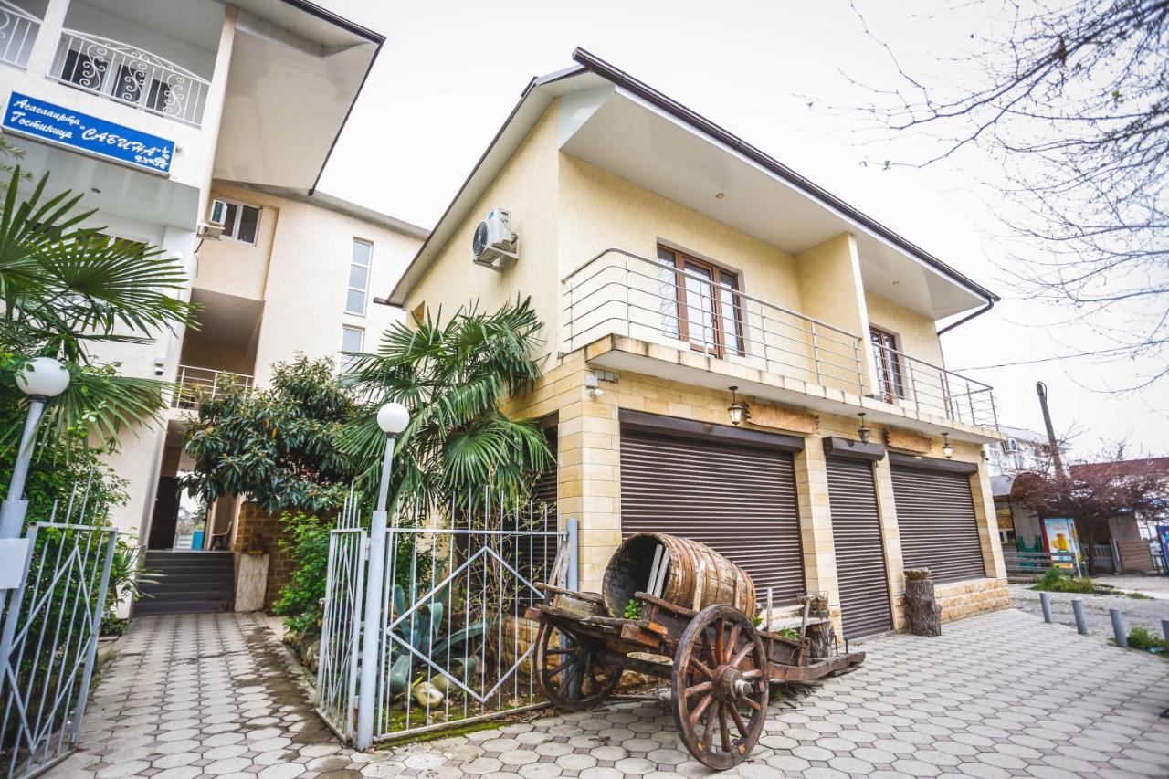 Hotel Sabina Gagra Bagian luar foto